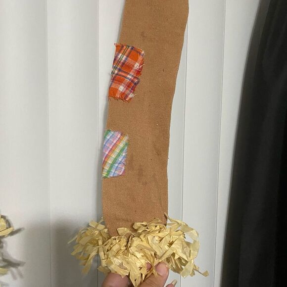 Amscan Sultry Scarecrow blue/green with overalls Halloween costumes, includes br - Picture 9 of 10